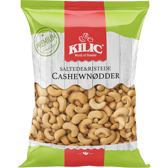 Ristede cashewnødder m. salt