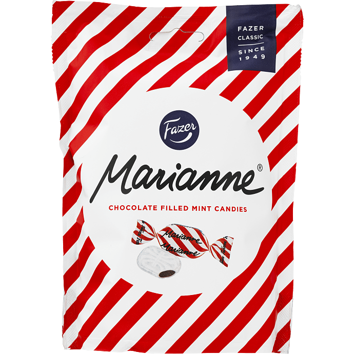 Pebermyntebolcher m. chokoladesmag