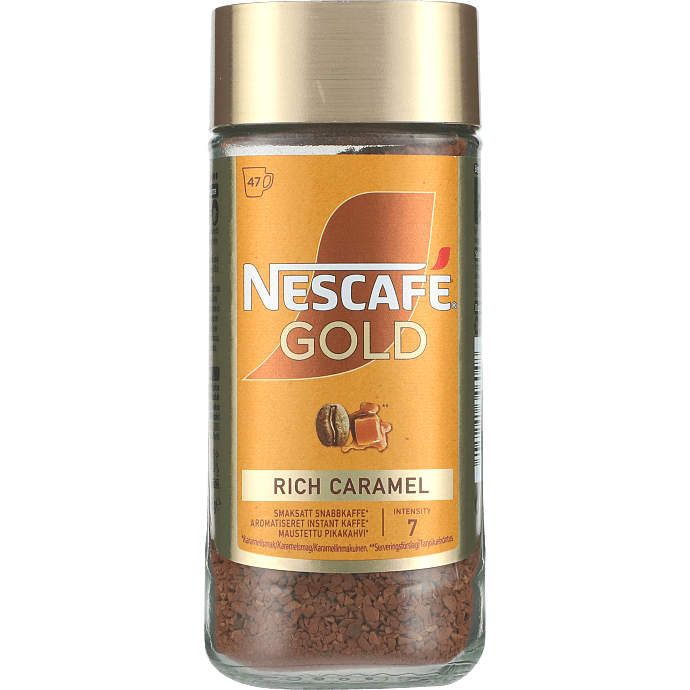 Instant kaffe karamel