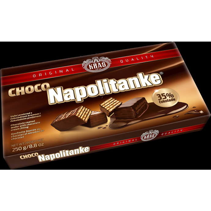 Vafler m. chokolade