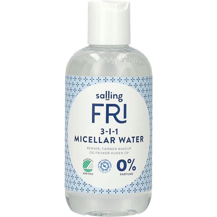 3-i-1 Micellar water parfumefri