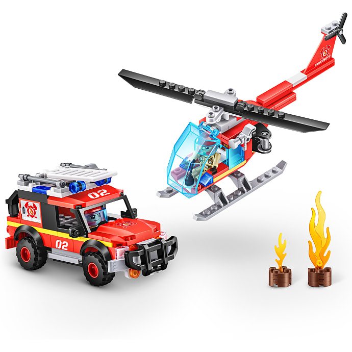Max Bricks brandstation - 245 brikker