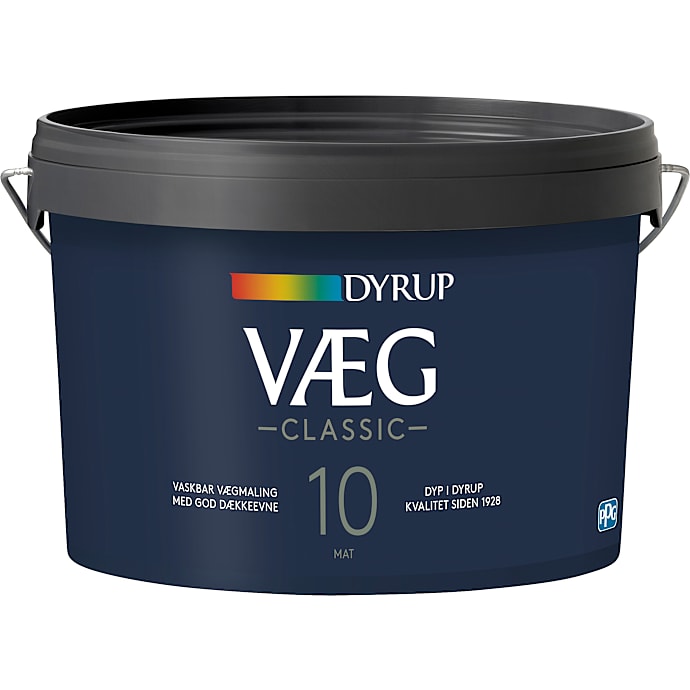 Dyrup vægmaling Classic 2,25 liter - hvid