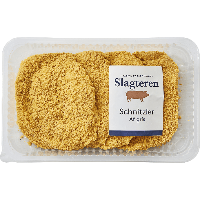 Paneret skinkeschnitzel