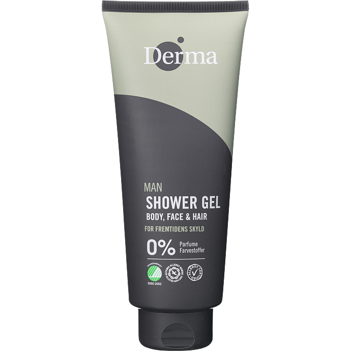 3-i-1 shower gel parfumefri