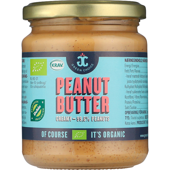 Cremet peanutbutter øko