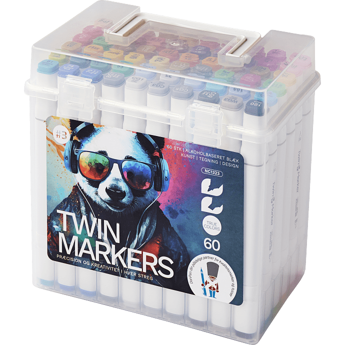 Danpen Twinmarkers 60 stk