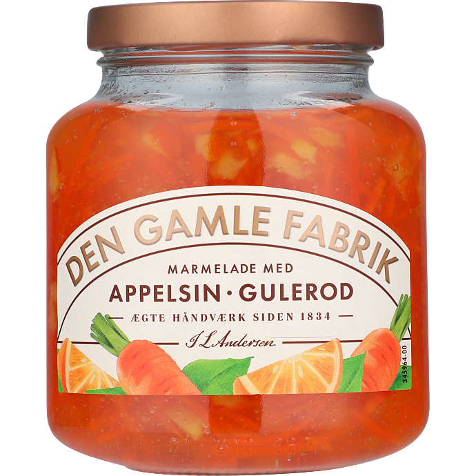 Appelsin- og gulerodsmarmelade