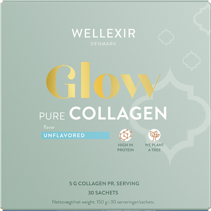 Collagen u. tilsat smag