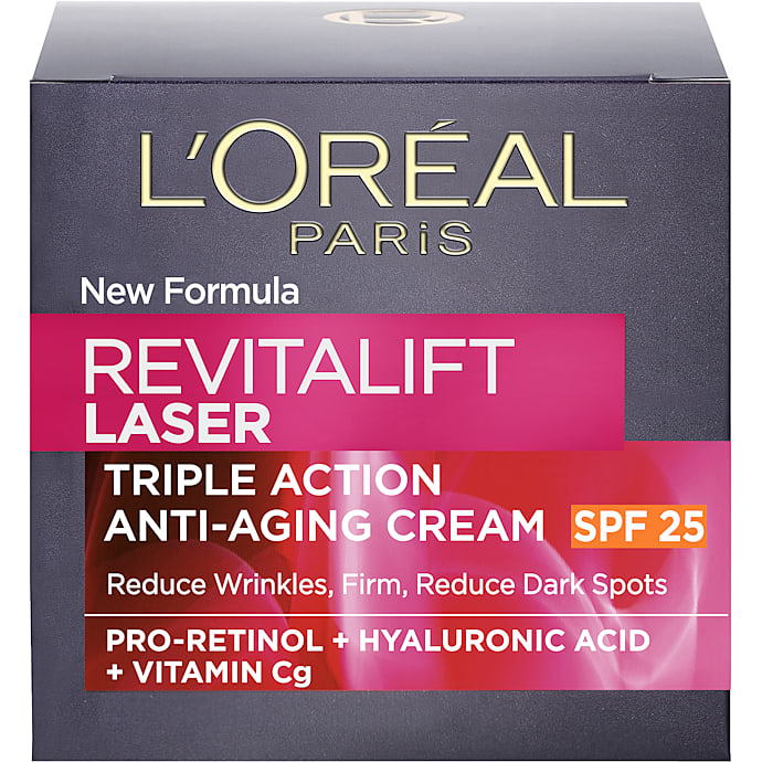 Triple Action anti-age ansigtscreme m. hyaluronsyre m. solfaktor 25