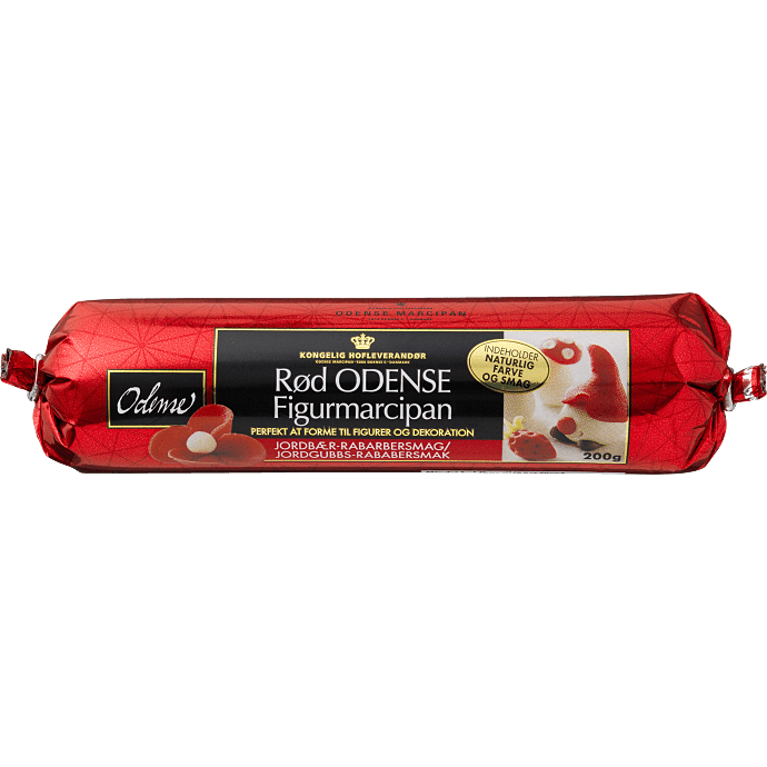 Figurmarcipan rød