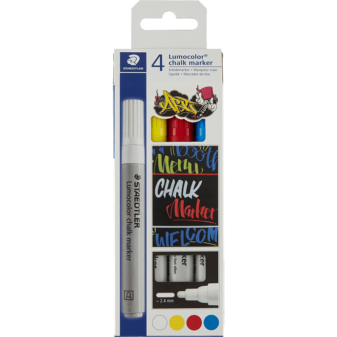 Staedtler Lumocolor kridtmarker - flere farver