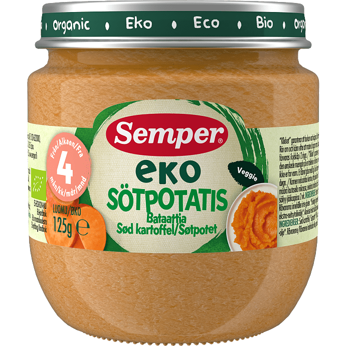 Mos m. sød kartoffel øko