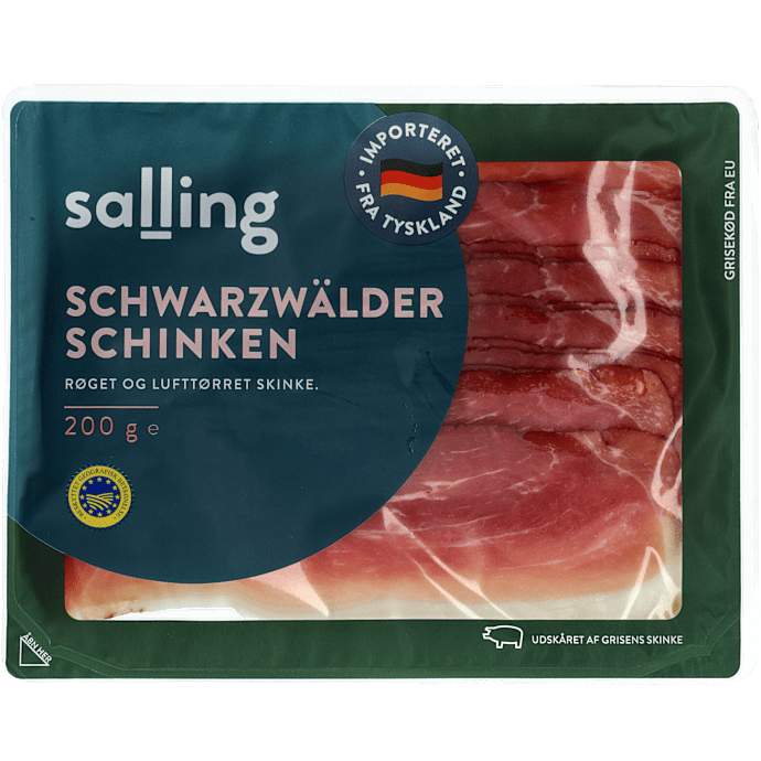 Schwarzwald skinke i skiver
