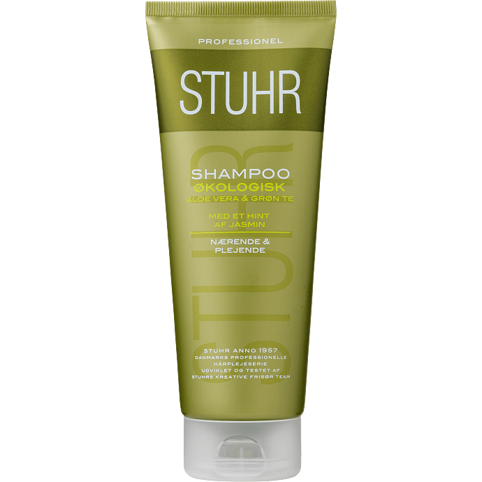Shampoo m. aloe vera og grøn te