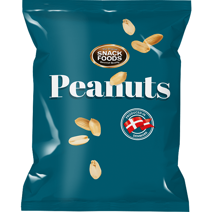 Ristede peanuts m. salt