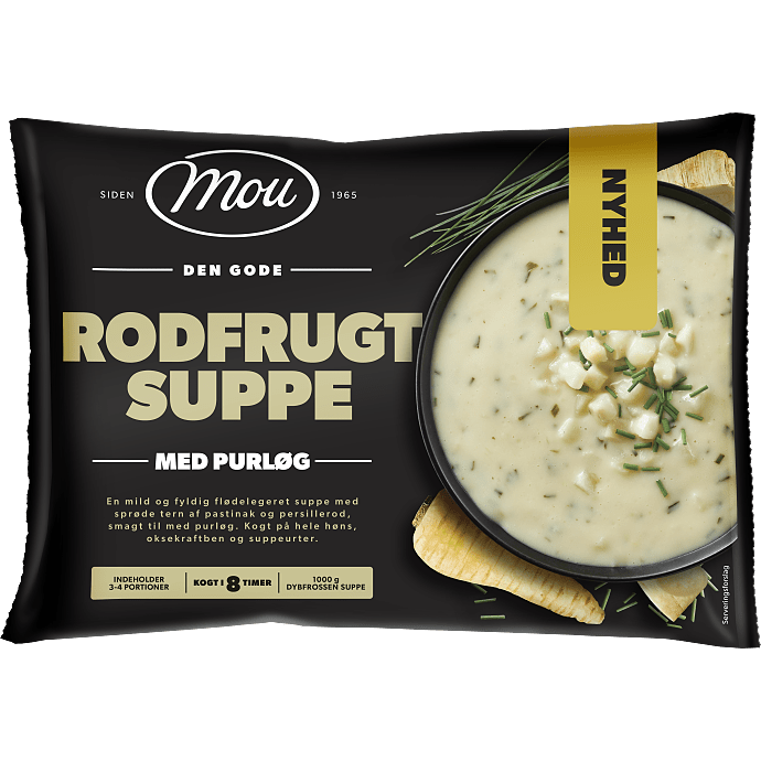 Rodfrugtsuppe m. purløg