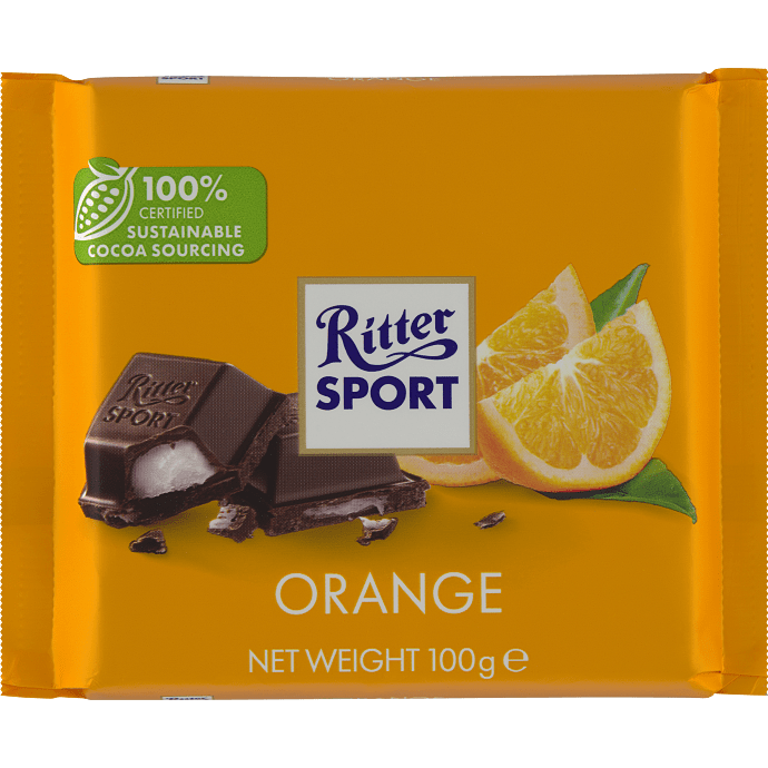 Mørk chokolade m. appelsin fudge