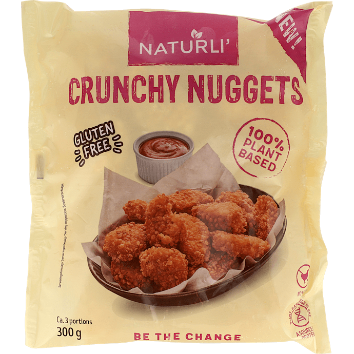 Plantebaserede nuggets vegansk