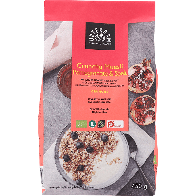 Crunchy Muesli Pomegranate & Spelt øko