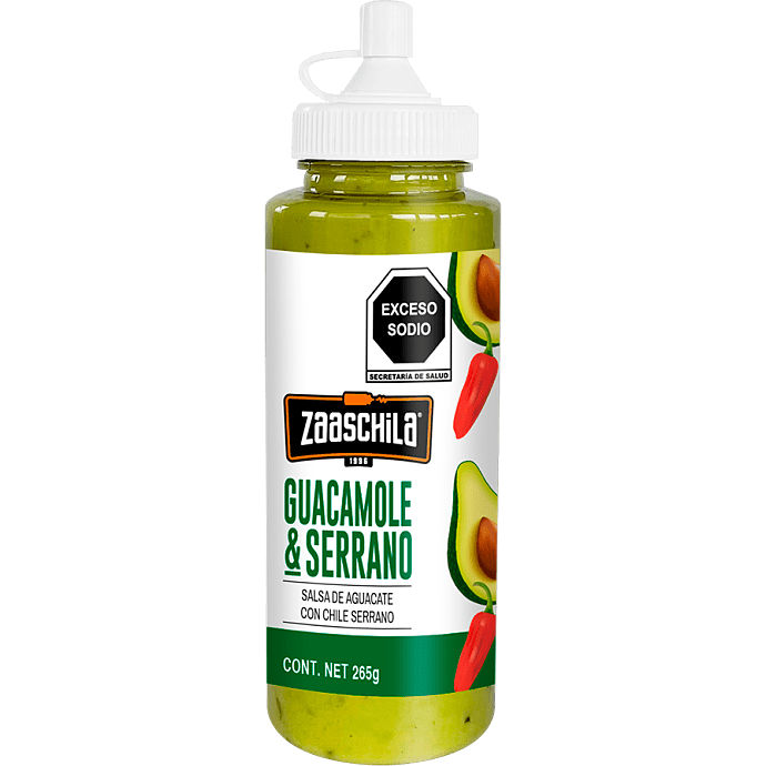 Chilisauce m. serrano chili og avocado