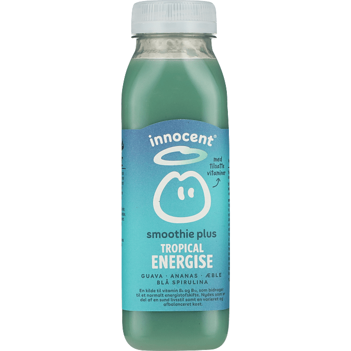 Smoothie m. guava, ananas, æble og spirulina
