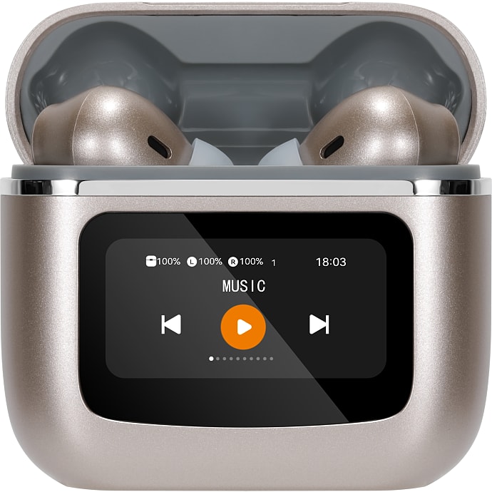 Nohro trådløse in-ear høretelefoner - champagne