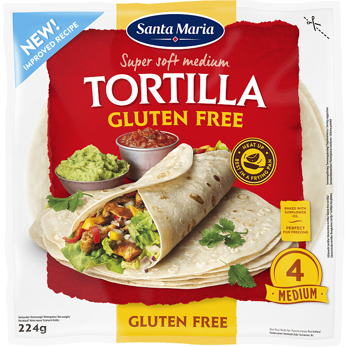 Majstortillas glutenfri