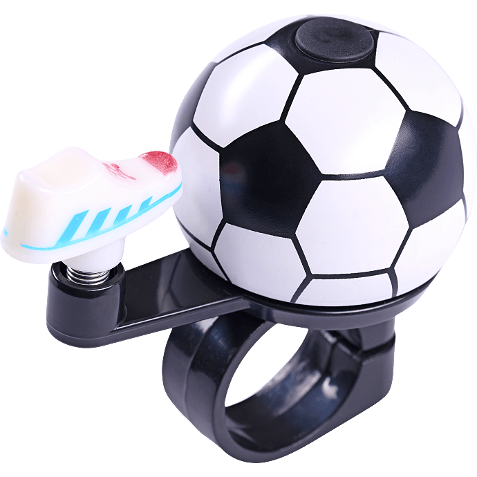 321 Go! ringeklokke - sort/hvid fodbold