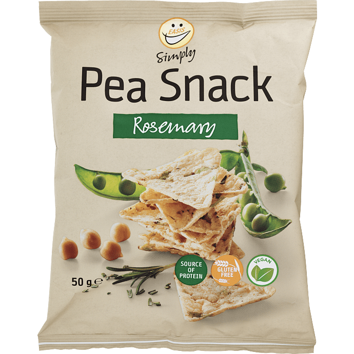 Kikærtechips m. rosmarin vegansk