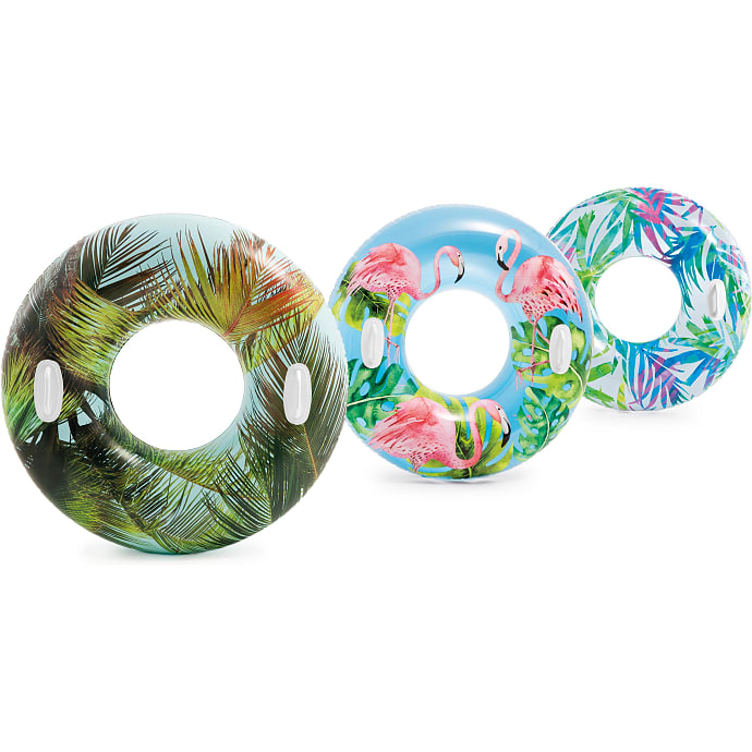 Intex Lush Tropical badering med håndtag - assorteret