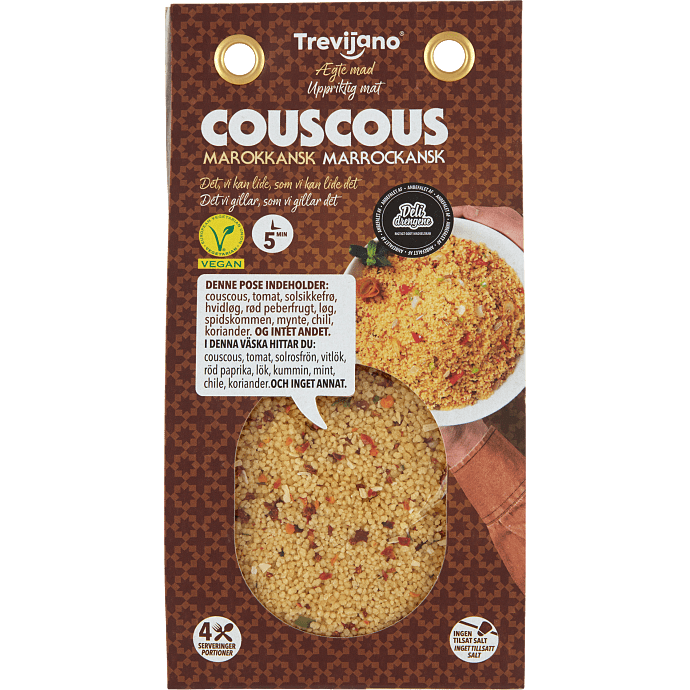 Marokkansk inspireret couscousblanding m. krydderier og grøntsager
