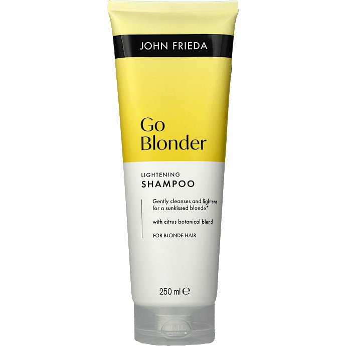 Lightening shampoo blondt hår
