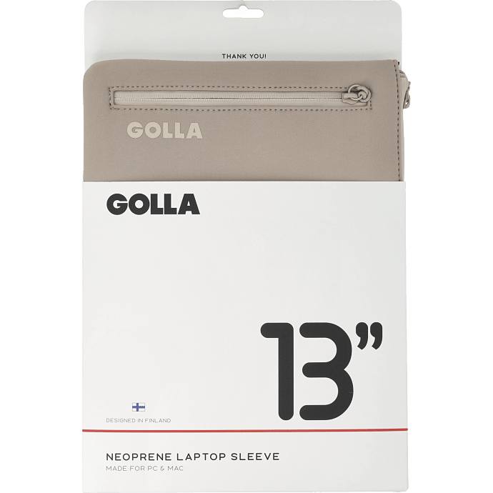 Golla computercover 13" - cream