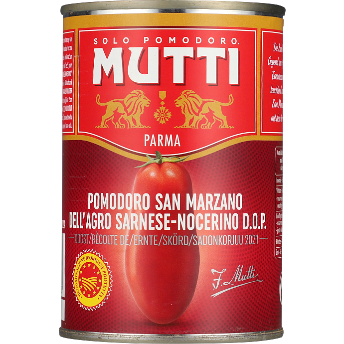 San Marzano flåede tomater