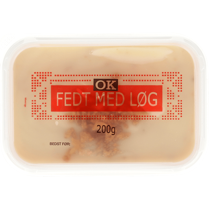Fedt m. løg