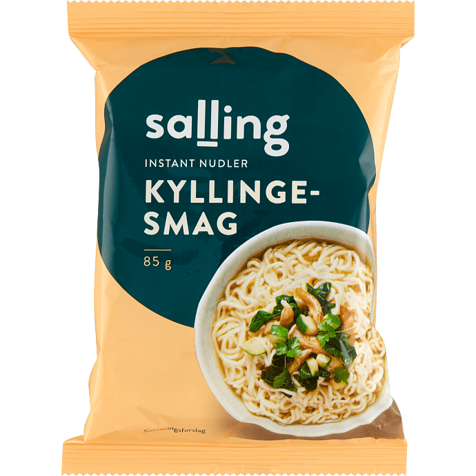 Instant nudler m. kyllingesmag