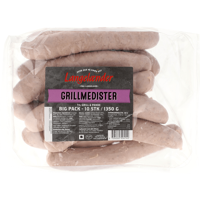 Grillmedister 80% kød