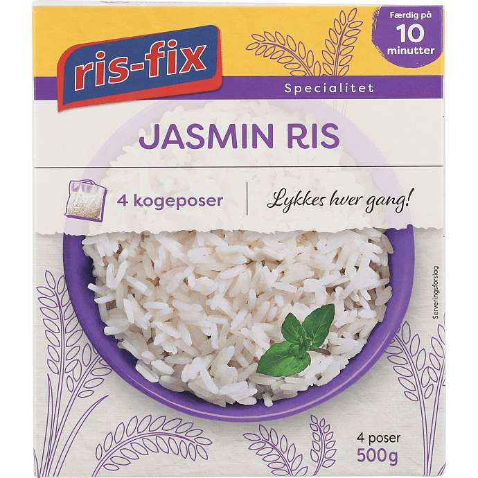 Jasminris i kogepose