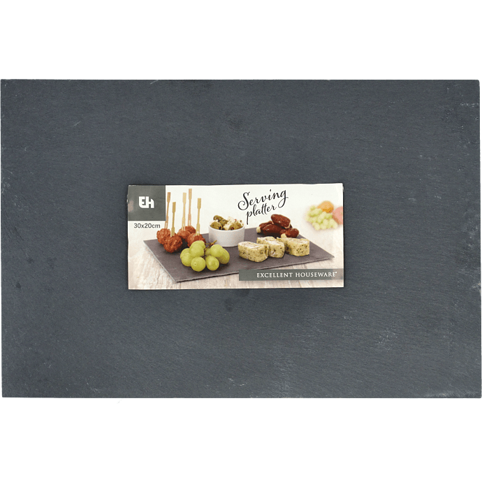 Skiferbræt - serveringsbræt 30x20 cm