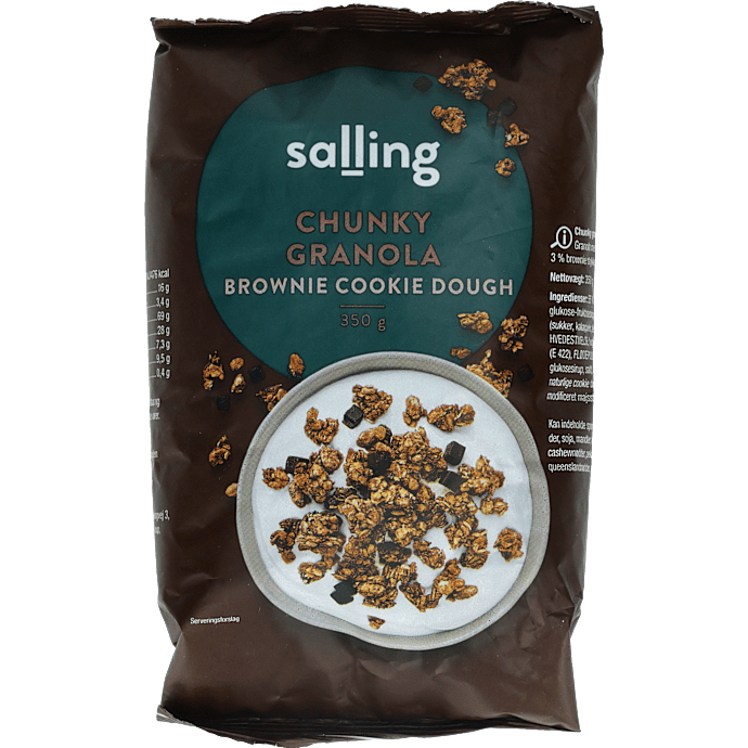 Chunky granola choko & brownie