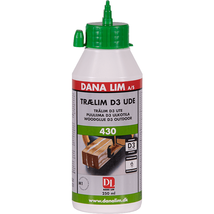 Trælim D3 ude 250 ml