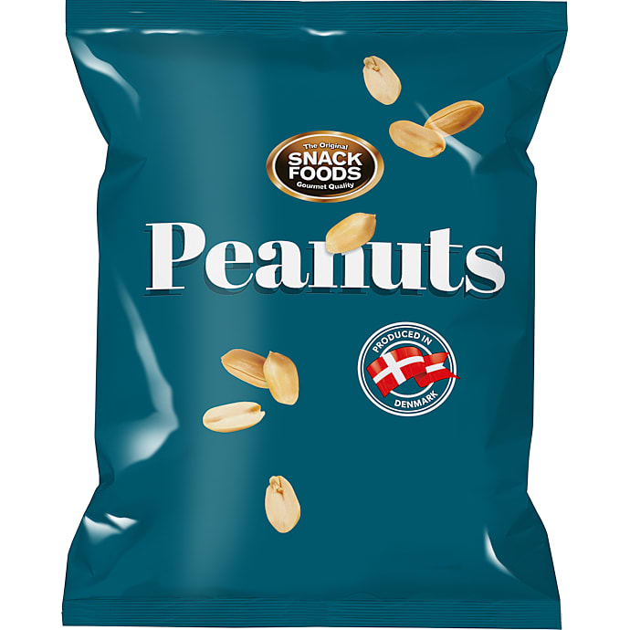 Ristede peanuts m. salt