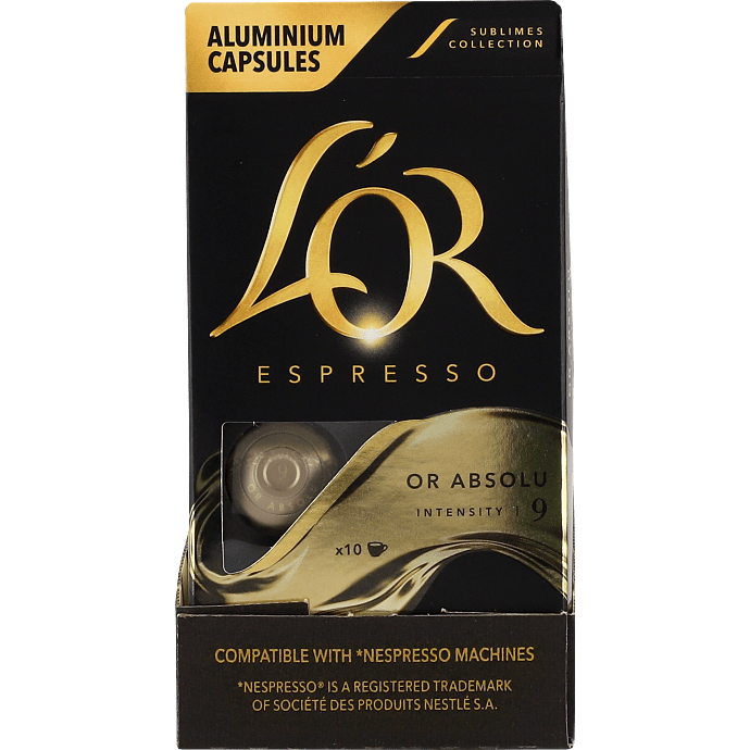 Or Absolu kaffekapsler