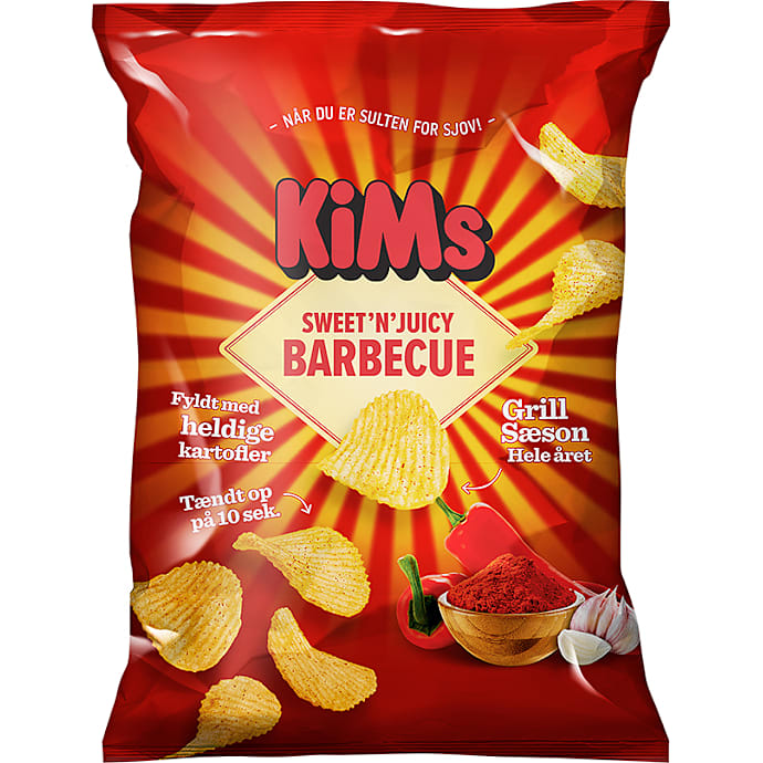 Chips m. barbecue