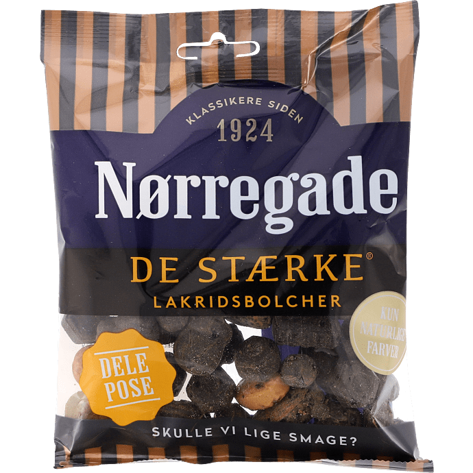 Lakridsbolcher m. salmiakpulver
