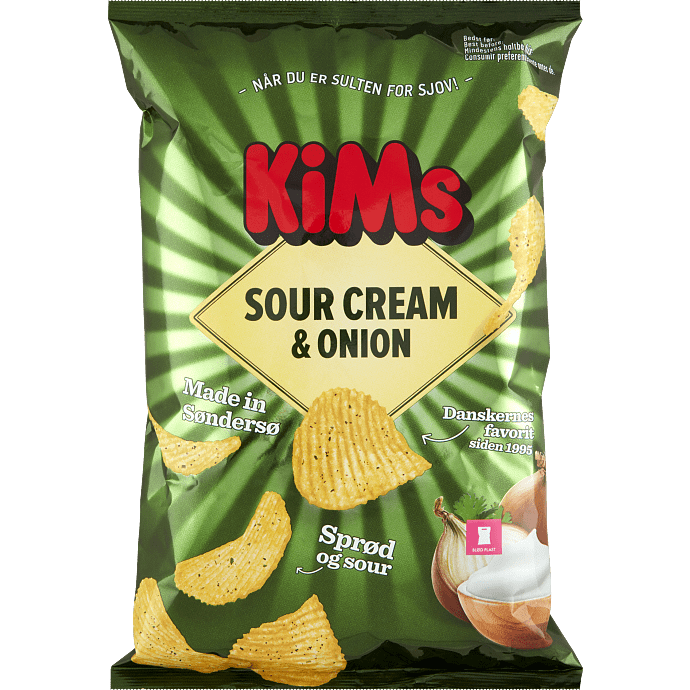 Chips m. sour cream & onion