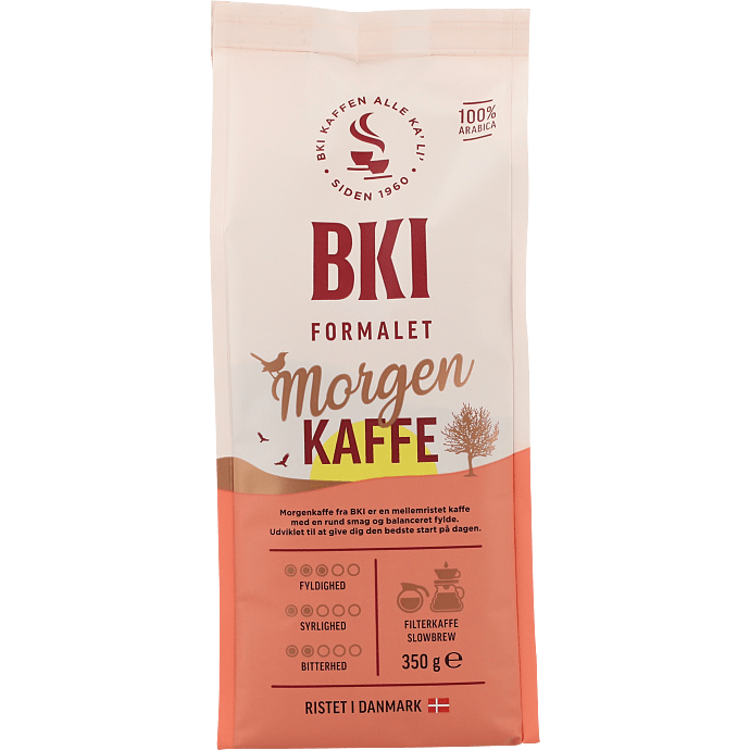 Morgenkaffe formalet kaffe