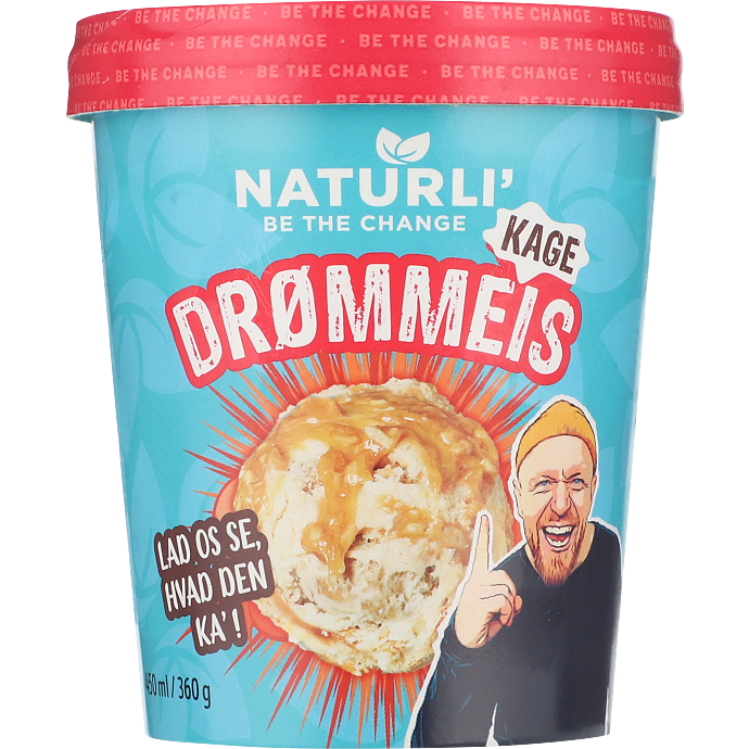 Vegansk is m. drømmekagesmag