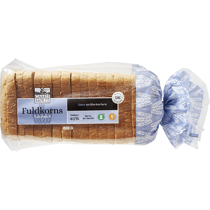 Fuldkornssandwichbrød